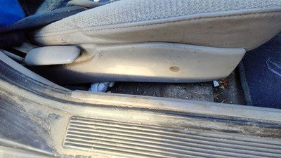 1997 Saturn Sl1 Passenger Right Side Seat Trim Panel Oem Gray