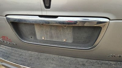 2003 Lincoln Aviator License Plate Trim Surround Panel Oem Tail Trunk Finish