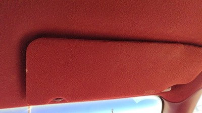 1995 Chevy Lumina Passenger Right Sun Visor Oem Red