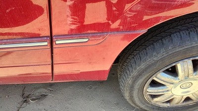06 Chrysler Town Country Driver Left Rear Moulding On Quarter Panel Oem Red Prh