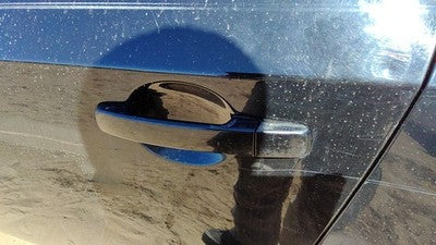 2007-2012 Nissan Sentra Driver Left Rear Outside Door Handle Oem Back Black Kh3