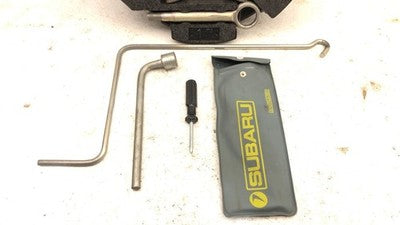 2010-2014 Subaru Impreza Jack Tool Kit Set Assembly Spare With Tray Oem