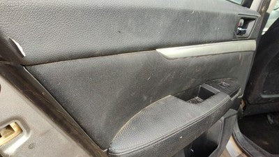 10-11 Subaru Legacy Outback Driver Left Rear Door Trim Panel With Switches Back