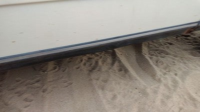1980 Mercedes 300Td Passenger Right Front Moulding From Door Oem Trim Strip