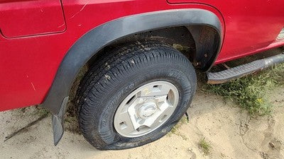1995 Nissan Pathfinder Passenger Right Rear Wheel Flare Moulding Oem Back