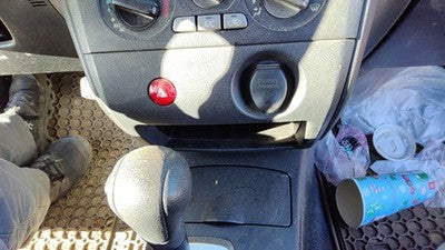 2003-2004 Mitsubishi Outlander Center Lower Dash Cubby Oem Panel Black
