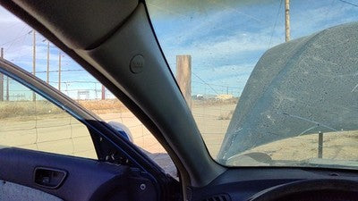 2006 Hyundai Sonata Driver Left A Pillar Trim Windshield Post Panel Oem Gray