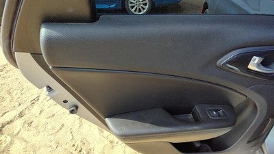 15-17 200 Driver Left Rear Inside Door Trim Panel With Switches Back Black X9