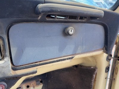 1971 Vw Super Beetle Glove Box Assembly Complete Door With Latch Oem