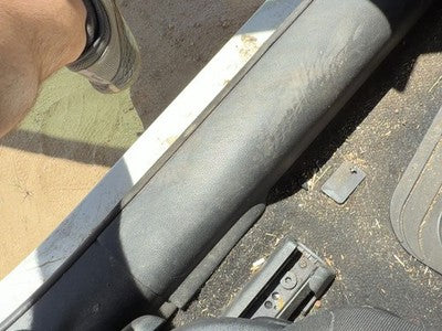 2013 Dodge Dart Driver Left Lower Kick Trim Panel Oem Black B7X9