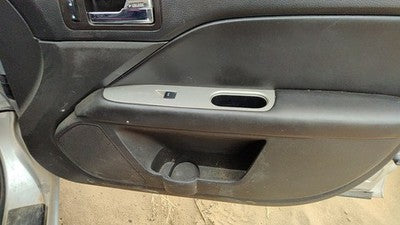 10-12 Fusion Passenger Right Front Door Trim Panel With Switches Charcoal Fw