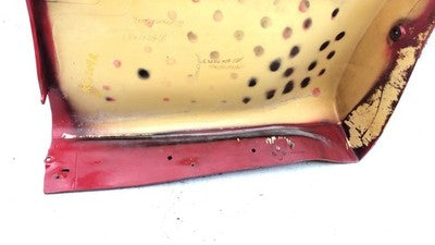 1993 Grand Prix Passenger Right Rear Moulding On Quarter Panel Oem 2 Door Red