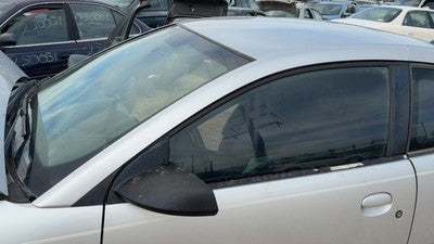 2007 Saturn Ion Driver Left Front Moulding On A Pillar Oem Silver 13U
