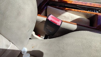 2000-2004 Audi A6 Passenger Right Front Seat Belt Buckle Receiver Oem Tan