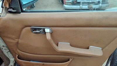 1980 Mercedes 300Td Passenger Right Front Door Trim Panel Brown