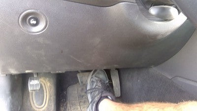 2008-2010 Chrysler 300 Lower Dash Under Column Knee Bolster Trim Panel Gray Dv