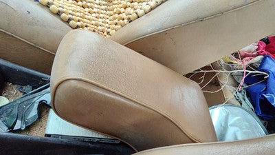 1980 Mercedes 300Td Center Console Lid Only Oem Arm Rest Fold Down Brown