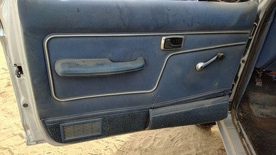 1987 Ford Ranger Driver Left Front Door Trim Panel Manual Blue