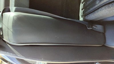 2011 Chevy Malibu 192 Ebony Rh Passenger Right Rear Seat Bolster Side Pad