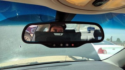 2007-2010 Pontiac G6 Gxp Coupe Inside Rear View Mirror Oem Windshield Mounted