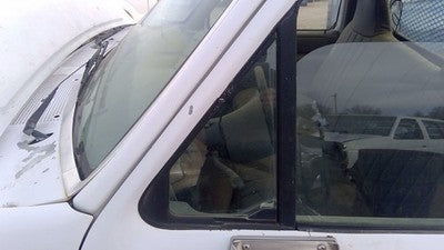 1992-1997 Ford F450 Driver Left Front Vent Window Small Door Glass With Frame