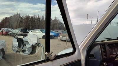1980-1996 Gmc Van 3500 Driver Left Front Vent Window Small Door Glass With Frame