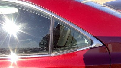 10-12 Lexus Hs250h Hybrid Driver Left Rear Vent Window Back Door Glass Wih Frame