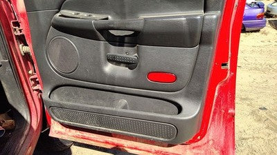2003-05 Dodge Ram 1500 Passenger Right Front Door Trim Panel With Switches Black