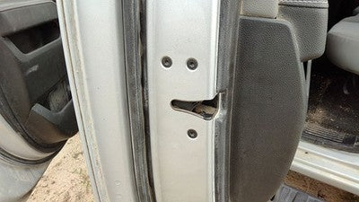 2014-2019 Silverado 1500 Driver Left Rear Door Latch With Rods/Cables Oem Back