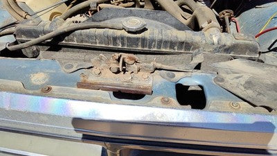 1986-1990 Dodge Ram W150 Hood Latch Assembly With Bracket Oem