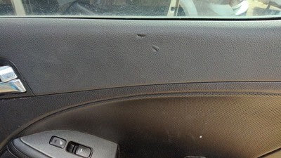 11-14 Kia Optima Sx Passenger Right Rear Inside Door Trim Panel Back Black Va