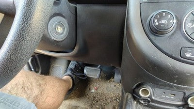 2011-2013 Kia Soul Lower Dash Under Column Knee Bolster Trim Panel Oem Black Wk