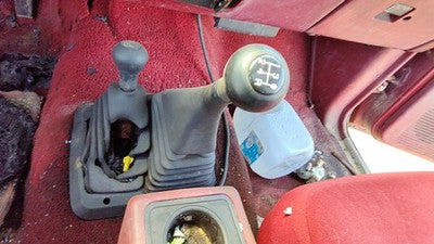 90 Bronco 2 Floor Shifter Lever Oem Shift 5 Sped Manual Transmission Red At 4X4