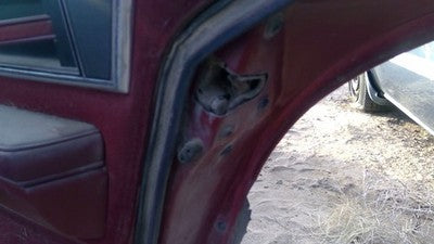 1990 Olds Eighty Eight Passenger Right Rear Door Latch With Rods/Cables Oem Back