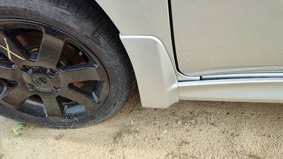 2010 Nissan Sentra Sr Driver Left Moulding From Fender Oem Trim Strip Silver K23