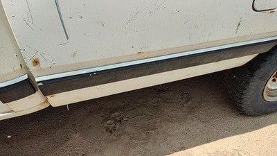 1984 Dodge Ram W250 Driver Left Rear Moulding On Box Front Oem