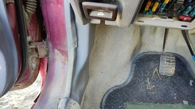 1997 Ford Aspire Driver Left Lower Kick Trim Panel Oem Gray