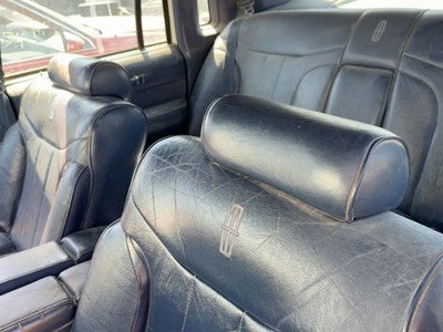 1994 Lincoln Town Car Pair Of Front Headrests Oem Left Right Set Seat Blue Dp