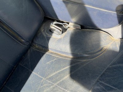 94 Lincoln Town Car Passenger Right Front Seat Belt Buckle Receiver Oem Blue Dp