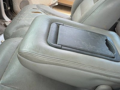 1997 Chevy Silverado 1500 Center Console Jump Seat Assembly Oem Gray