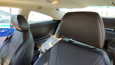 2005-09 Pontiac G6 Gxp Coupe Pair Of Headrests Oem Left Right Set Seat Ebony 193