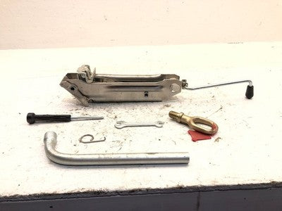 2001 Vw Jetta Spare Jack Kit Assembly With Tools And Mount Tray Oem