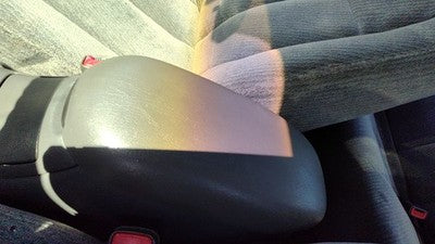00-02 Oldsmobile Intrigue Center Console Lid Only Arm Rest Fold Down Gray 14B