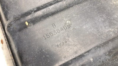 1994 Chevy Silverado 1500 Skid Plate Oem Lower Shield 15538409