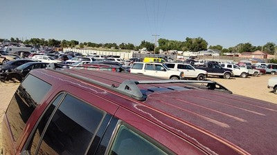 1997 Ford Expedition Luggage Rack Cross Bars Only Oem Roof