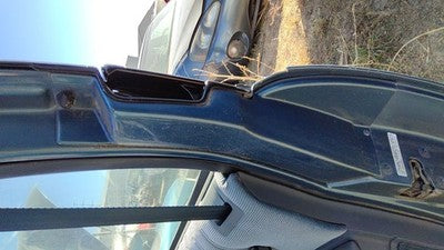 1989 Olds Cutlass Cierra Passenger Right Trim Panel Moulding From Door Oem Blue