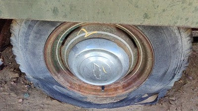 1953 Chevy Bel Air 150 Sedan 15 Wheel Oem Factory Rim Only