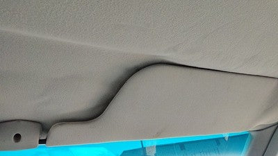 1990 Olds 88 Passenger Right Sun Visor Oem Gray