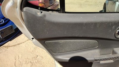 04-05 Grand Prix Driver Left Rear Door Trim Panel With Switches Back Pewter 69B