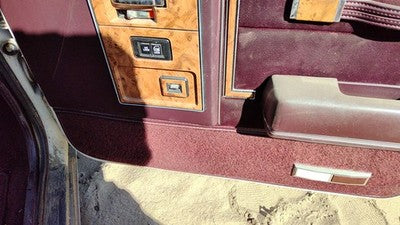 1989 Buick Century Passenger Right Front Inside Door Trim Panel Only Oem Red